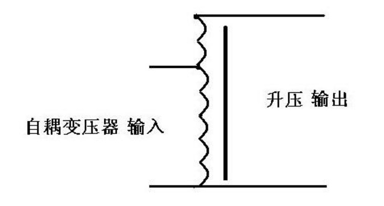 自耦变压器工作原理图 自耦变压器工作原理图