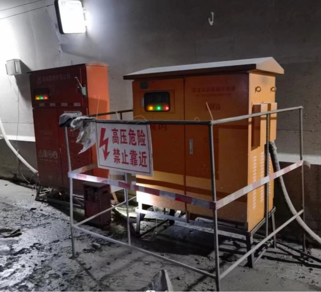 隧道施工专用升压器，洞内降压，保障施工顺利